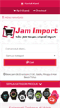 Mobile Screenshot of jamtanganimport.com